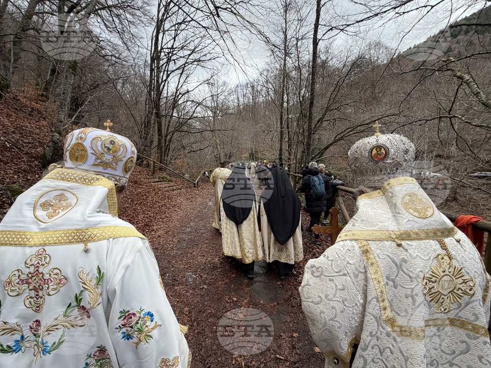 Рилски манастир - Богоявление - ритуал