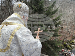 Рилски манастир - Богоявление - ритуал