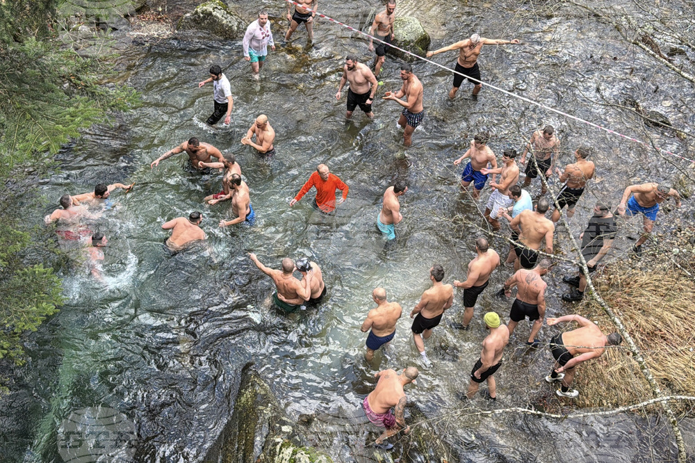 Рилски манастир - Богоявление - ритуал