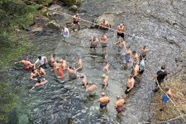 Рилски манастир - Богоявление - ритуал