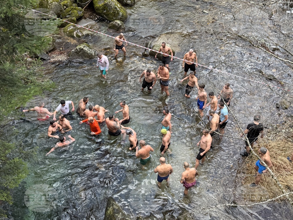 Рилски манастир - Богоявление - ритуал