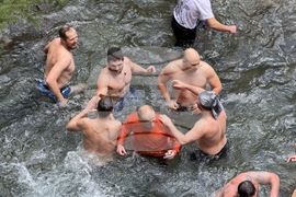 Рилски манастир - Богоявление - ритуал