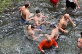 Рилски манастир - Богоявление - ритуал