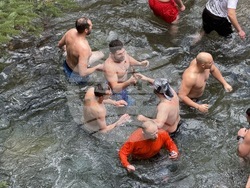 Рилски манастир - Богоявление - ритуал