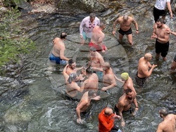 Рилски манастир - Богоявление - ритуал