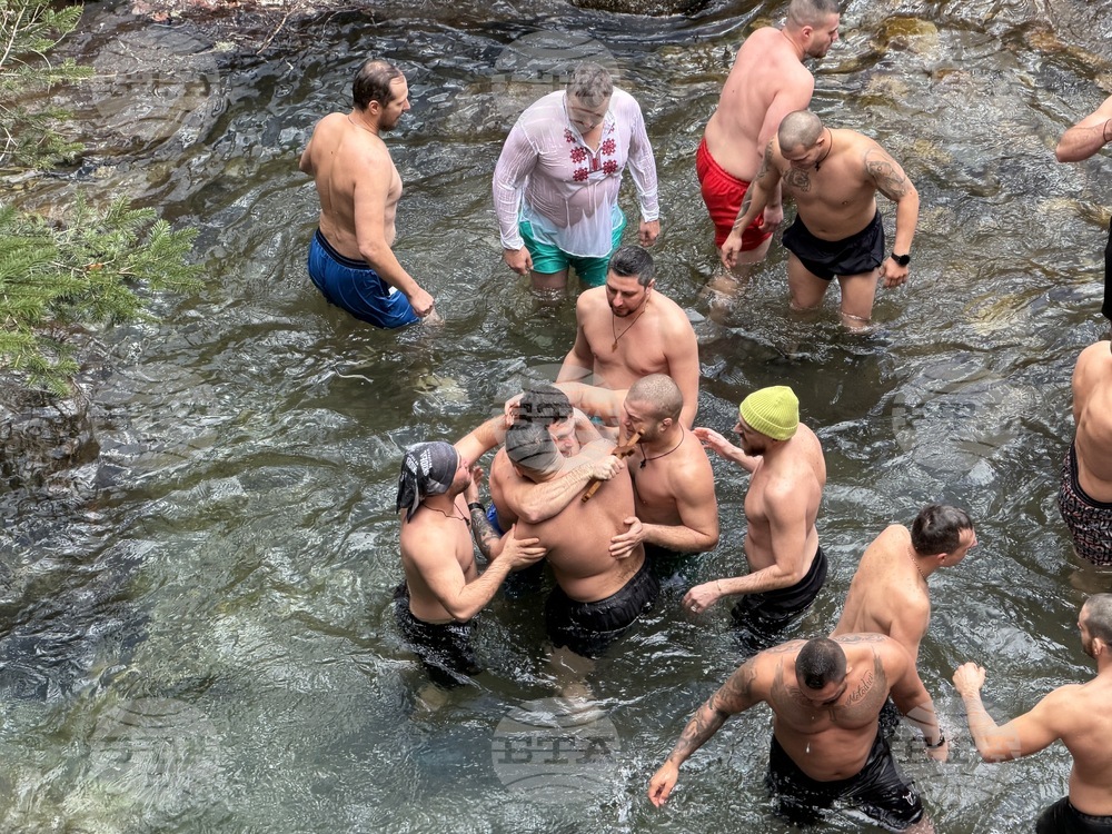 Рилски манастир - Богоявление - ритуал