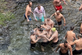 Рилски манастир - Богоявление - ритуал