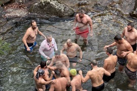 Рилски манастир - Богоявление - ритуал