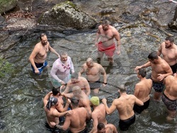 Рилски манастир - Богоявление - ритуал