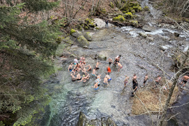 Рилски манастир - Богоявление - ритуал