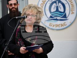 Бургас - белодробна болница - нов корпус - откриване