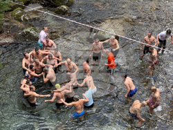 Рилски манастир - Богоявление - ритуал