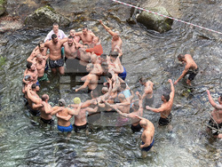 Рилски манастир - Богоявление - ритуал