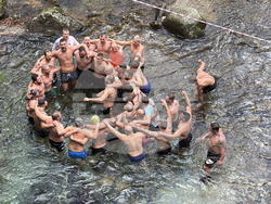 Рилски манастир - Богоявление - ритуал