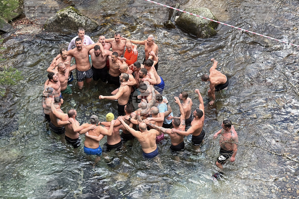 Рилски манастир - Богоявление - ритуал