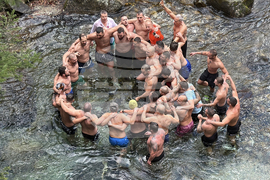 Рилски манастир - Богоявление - ритуал