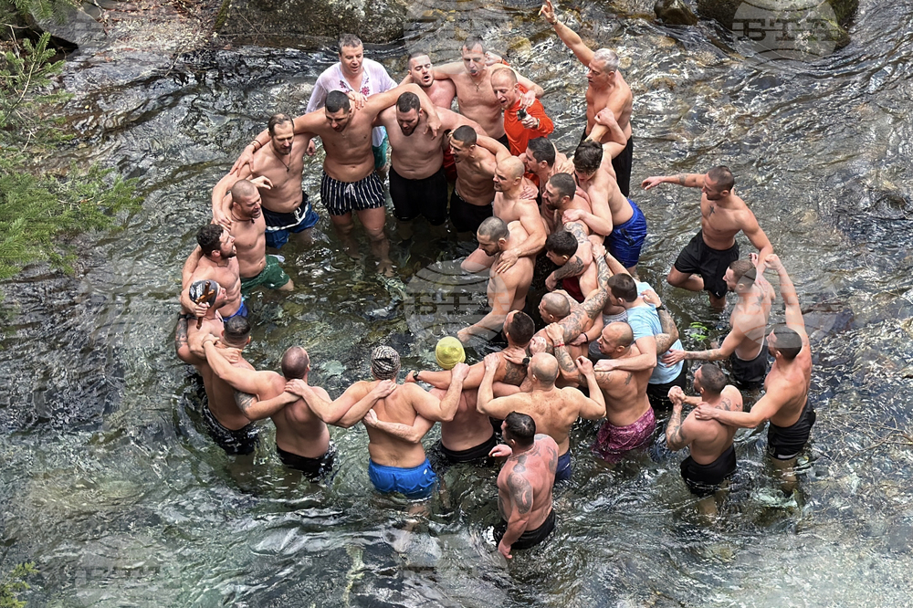 Рилски манастир - Богоявление - ритуал