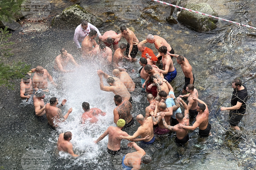 Рилски манастир - Богоявление - ритуал