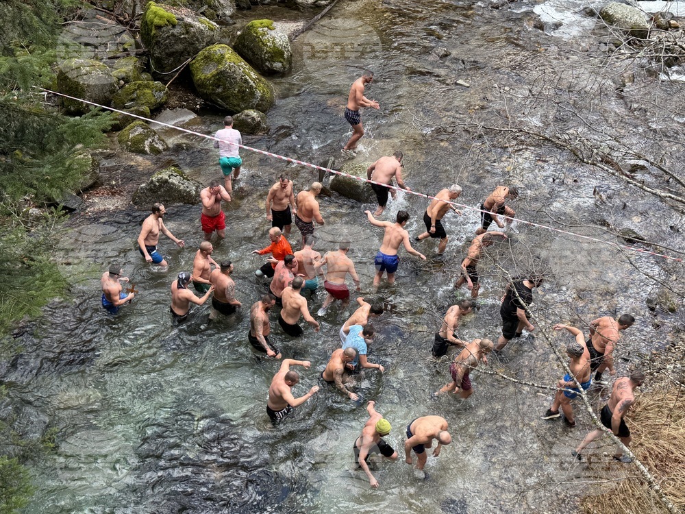 Рилски манастир - Богоявление - ритуал