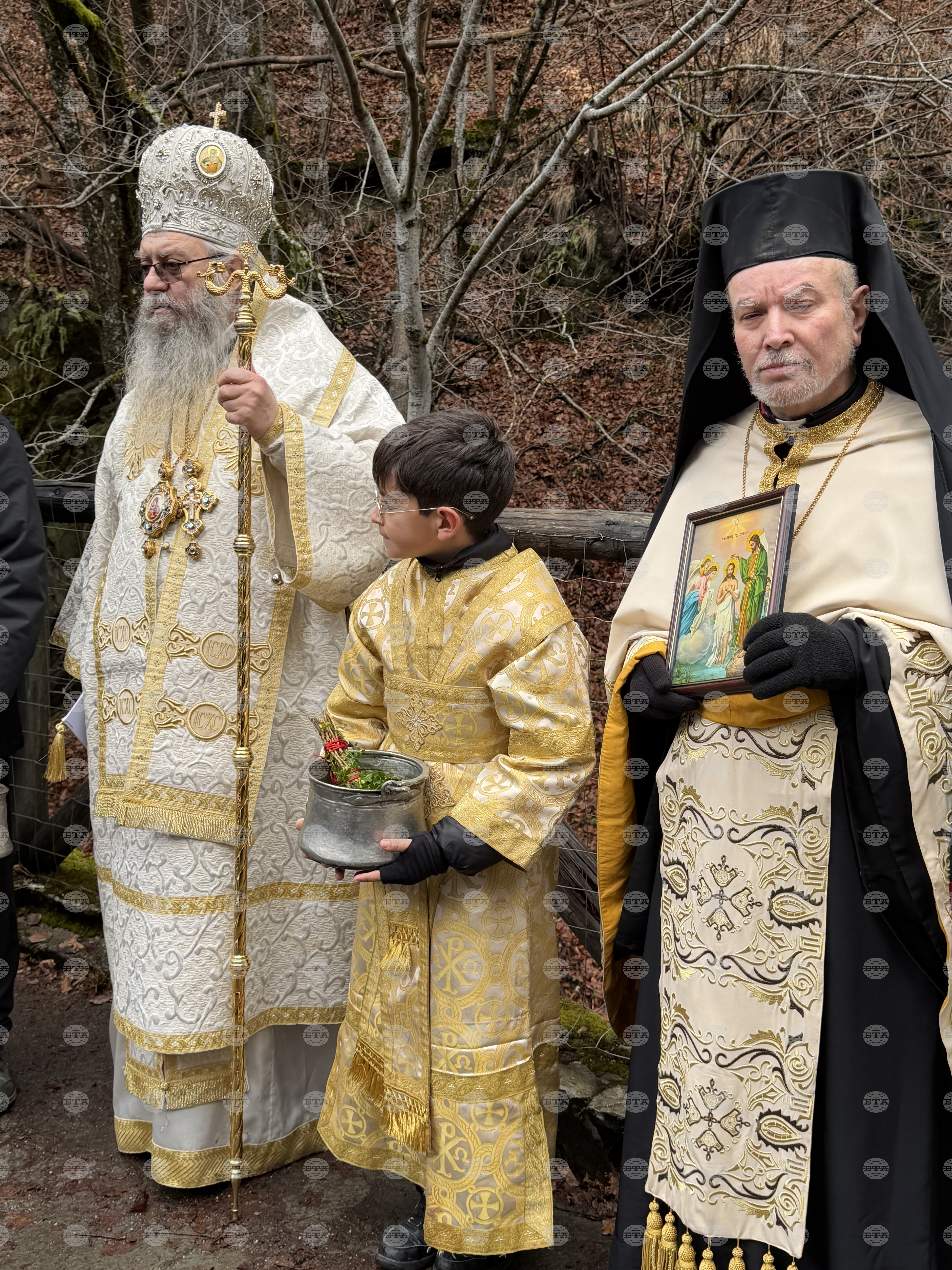 Рилски манастир - Богоявление - ритуал