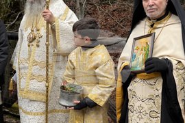 Рилски манастир - Богоявление - ритуал