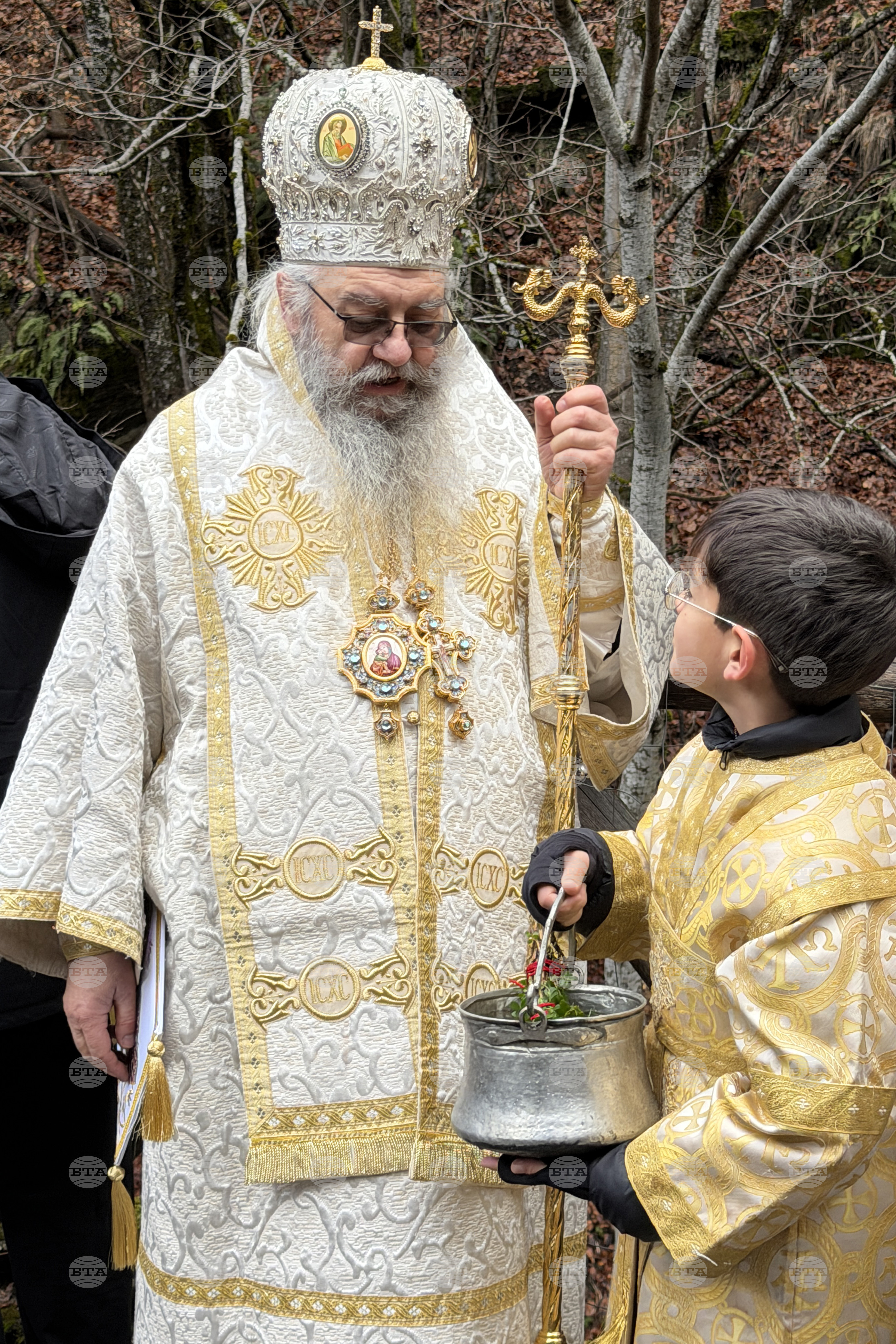 Рилски манастир - Богоявление - ритуал