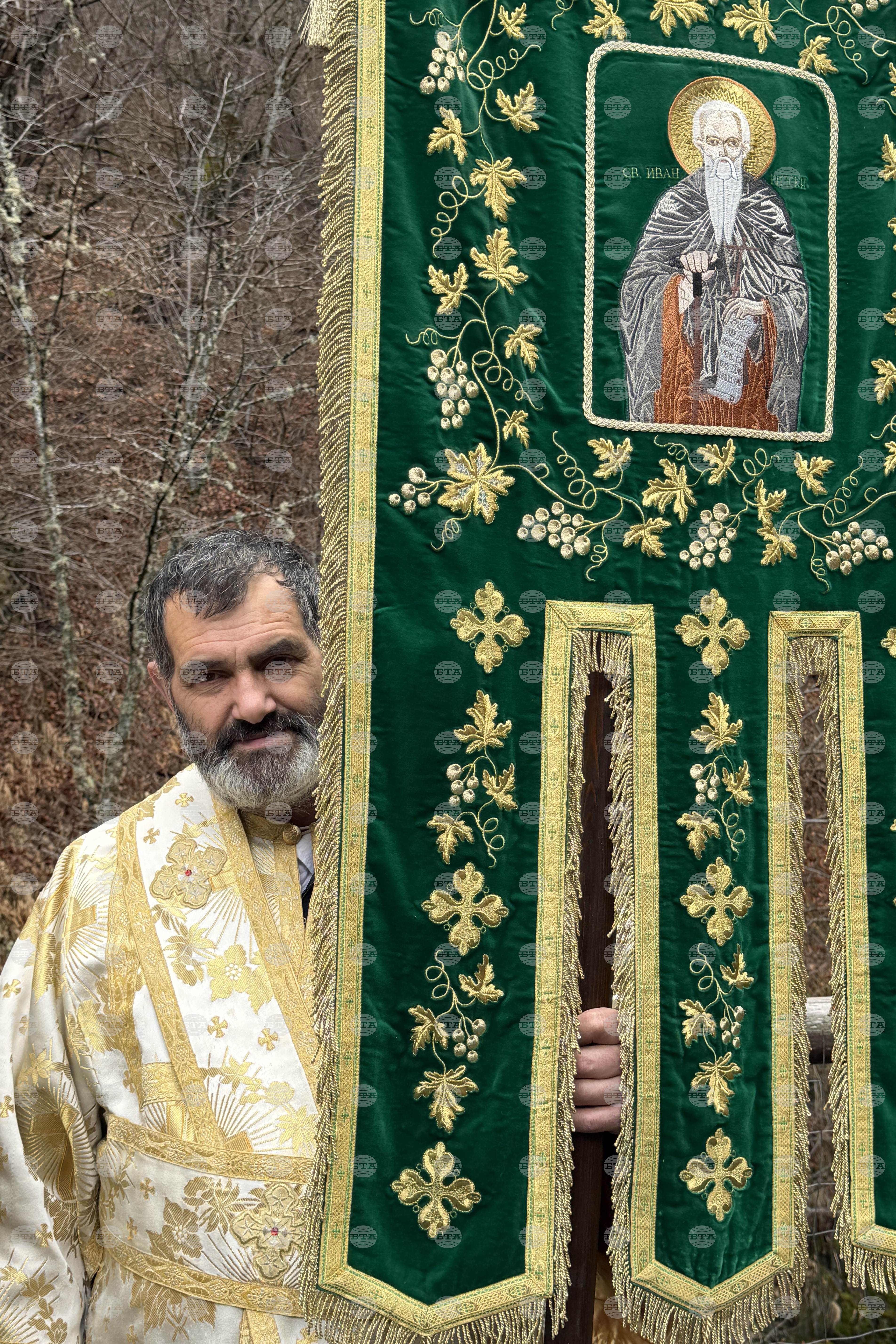 Рилски манастир - Богоявление - ритуал