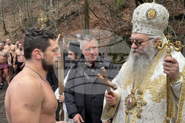 Рилски манастир - Богоявление - ритуал