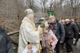 Рилски манастир - Богоявление - ритуал