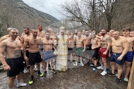 Рилски манастир - Богоявление - ритуал