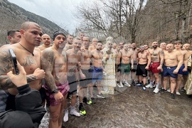 Рилски манастир - Богоявление - ритуал