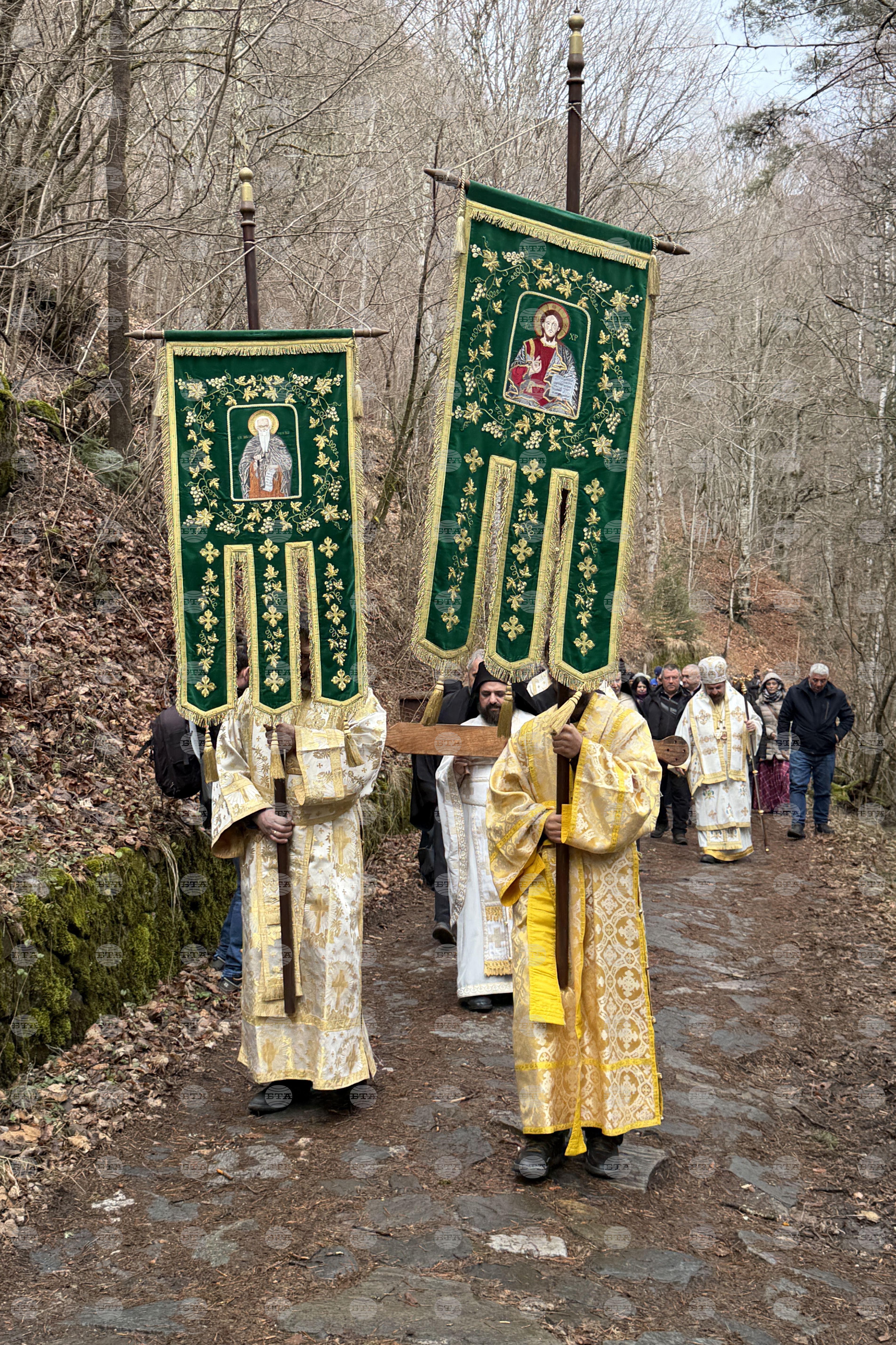 Рилски манастир - Богоявление - ритуал