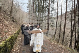 Рилски манастир - Богоявление - ритуал