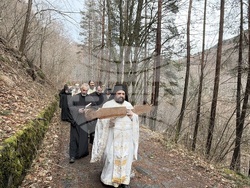 Рилски манастир - Богоявление - ритуал