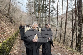 Рилски манастир - Богоявление - ритуал