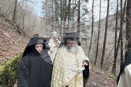 Рилски манастир - Богоявление - ритуал