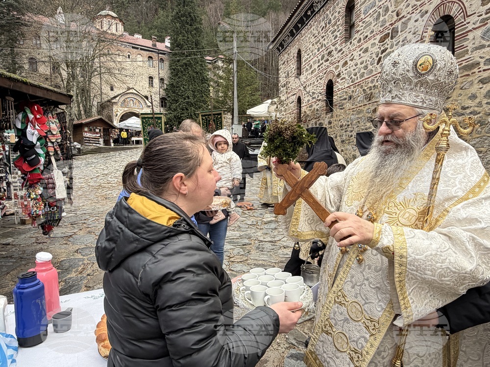 Рилски манастир - Богоявление - ритуал