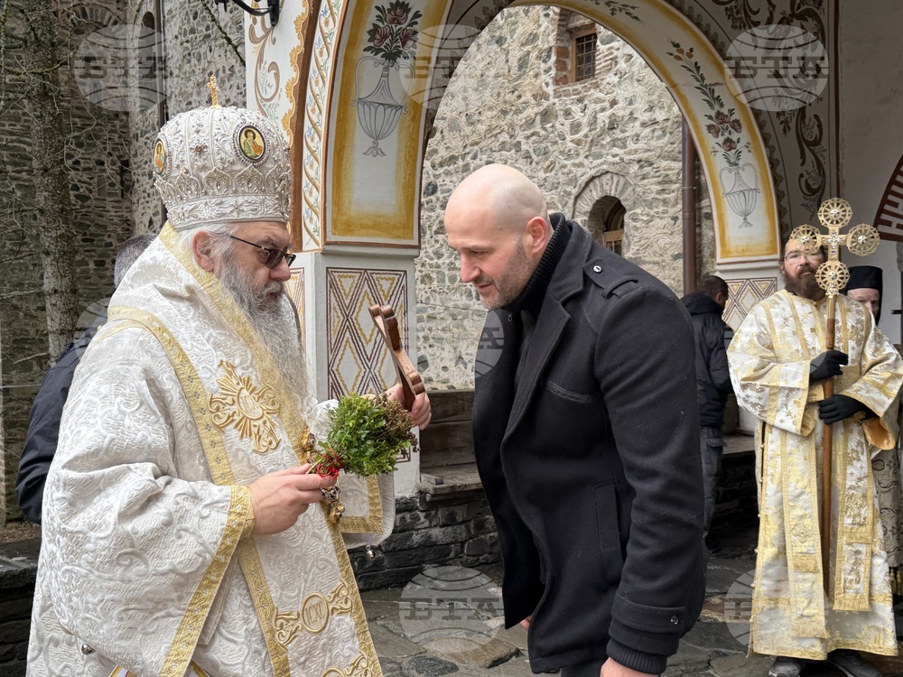 Рилски манастир - Богоявление - ритуал