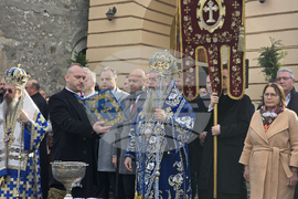 Пловдив - Велик Богоявленски водосвет - изваждане на кръст
