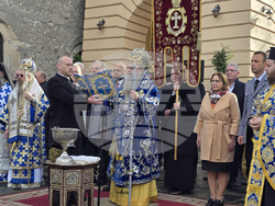 Пловдив - Велик Богоявленски водосвет - изваждане на кръст