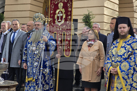 Пловдив - Велик Богоявленски водосвет - изваждане на кръст