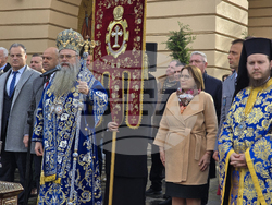 Пловдив - Велик Богоявленски водосвет - изваждане на кръст