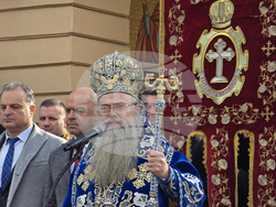 Пловдив - Велик Богоявленски водосвет - изваждане на кръст