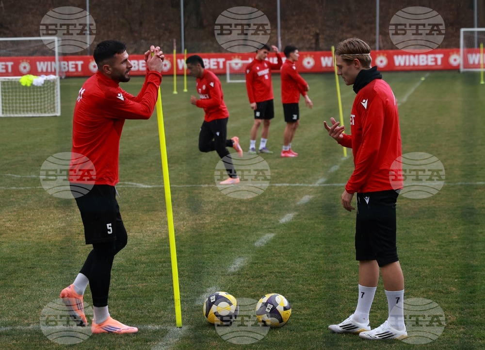 ЦСКА - първа тренировка