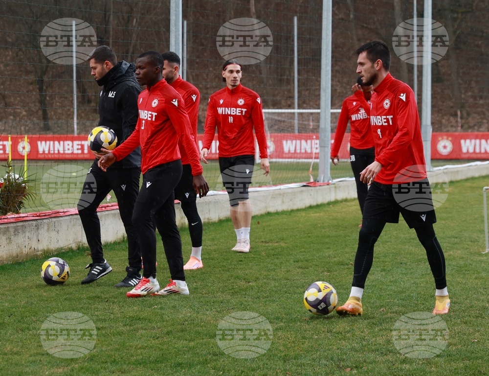 ЦСКА - първа тренировка