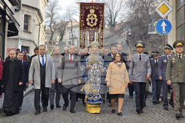 Пловдив - Велик Богоявленски водосвет - изваждане на кръст