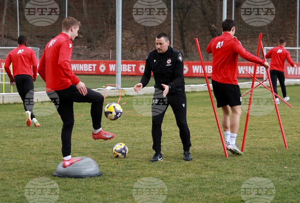 ЦСКА - първа тренировка