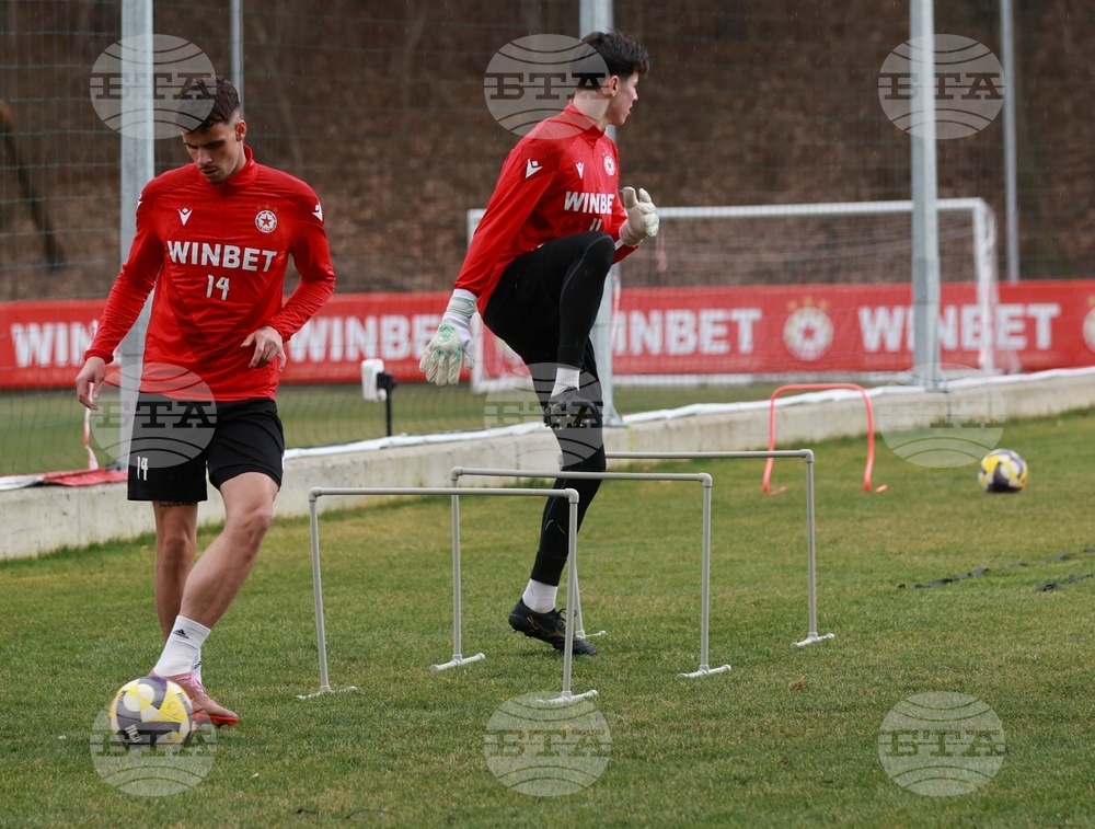 ЦСКА - първа тренировка