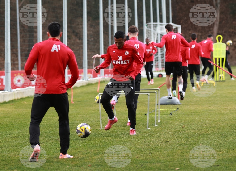 ЦСКА - първа тренировка