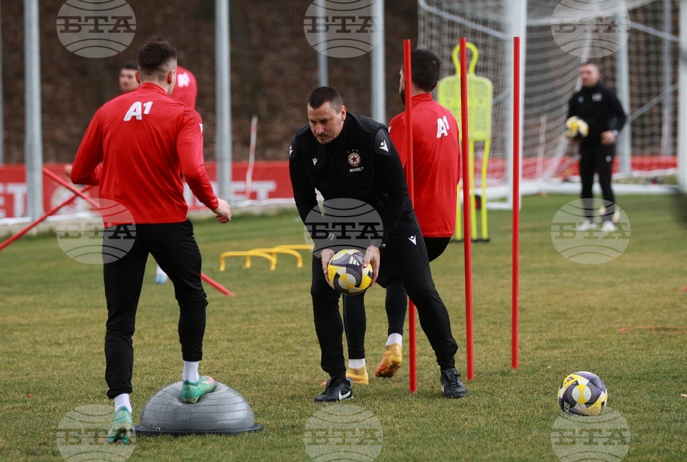 ЦСКА - първа тренировка